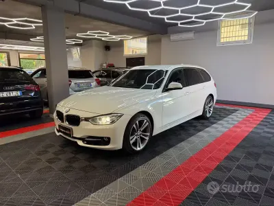 Usata BMW 320 Sport Line 184 CV (135 kW) 2013 Bianco Station wagon