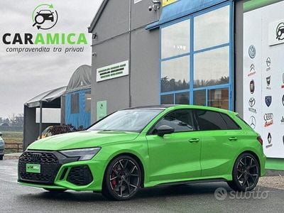 Usata Audi RS3 400 CV (294 kW) 2024 Verde Berlina