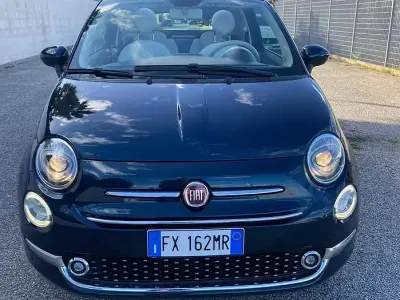 Usata Fiat 500C 69 CV (50 kW) 2019 Bluazzurro Cabrio