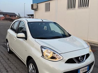 Usata Nissan Micra Tekna 80 CV (58 kW) 2014 Bianco Utilitaria