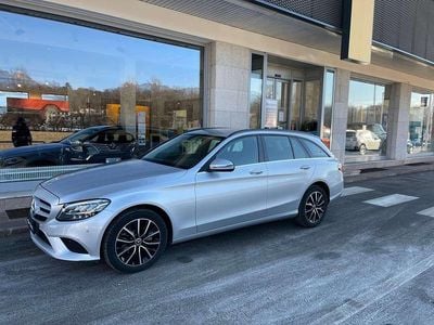 Usata Mercedes C180 Business 122 CV (89 kW) 2018 Argento Station wagon