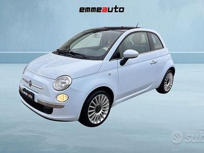Usata Fiat 500 Lounge 75 CV (55 kW) 2007 Blu Berlina