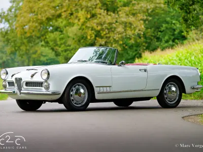 Usata Alfa Romeo 2000 115 CV (84 kW) 1959 Bianco Cabrio