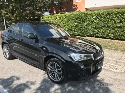 Usata BMW X4 M Sport 190 CV (139 kW) 2017 Nero SUV