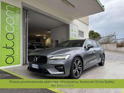 Usata Volvo V60 R-Design 197 CV (144 kW) 2020 Grigio Station wagon