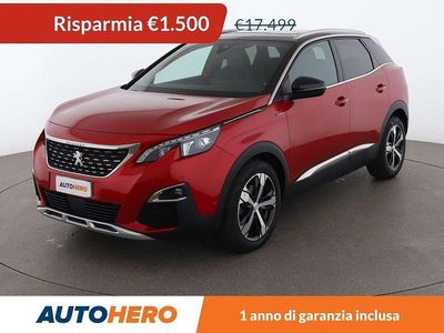 Rosso Usata 2020 Peugeot 3008 GT-line SUV | 15.999 € (Ottimo prezzo)