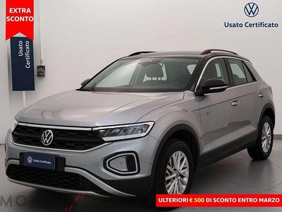 Usata VW T-Roc Life 150 CV (110 kW) 2024 Argento SUV