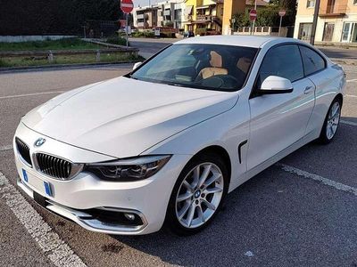 Usata BMW 420 Luxury Line 184 CV (135 kW) 2017 Bianco Coupé