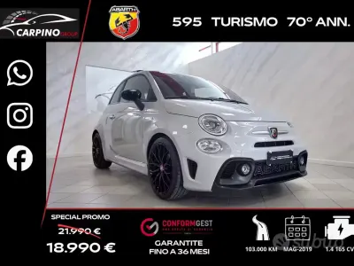 Usata Abarth 595 Turismo 165 CV (121 kW) 2019 Grigio Berlina