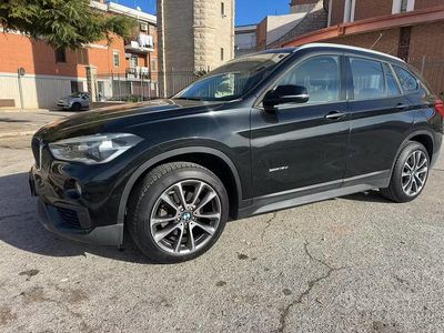 Usata BMW X1 150 CV (110 kW) 2017 Nero SUV