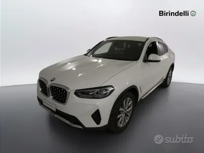 Usata BMW X4 190 CV (139 kW) 2023 Bianco SUV