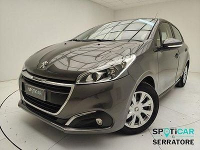 Usata Peugeot 208 Access 82 CV (60 kW) 2018 Grigio Utilitaria