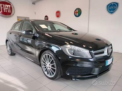 Usata Mercedes A180 Premium 109 CV (80 kW) 2015 Nero Berlina