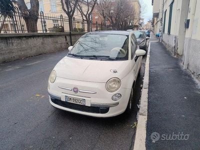 Gebraucht Fiat 500 69 PS (50 kW) 2008 Weiß Kleinwagen