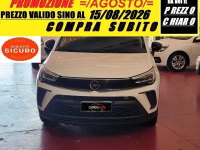 Usata Opel Crossland Edition 110 CV (80 kW) 2021 Bianco SUV