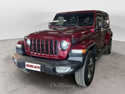 Usata Jeep Wrangler Unlimited Sahara 272 CV (200 kW) 2021 Rosso SUV