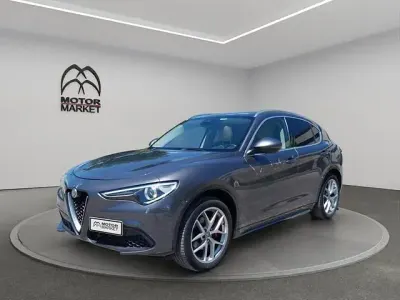 Usata Alfa Romeo Stelvio Ti 280 CV (205 kW) 2020 Grigio scuro SUV