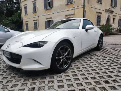 Usata Mazda MX5 Edition 160 CV (117 kW) 2018 Bianco Cabrio