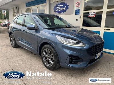 Usata Ford Kuga ST-Line 120 CV (88 kW) 2021 Blue metallic SUV