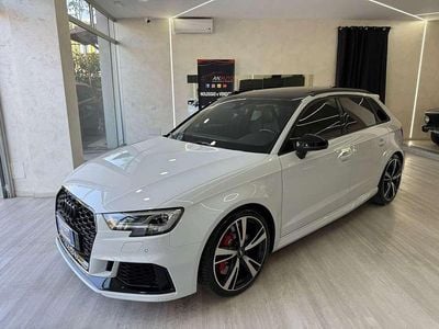 Usata Audi RS3 Ambiente 400 CV (294 kW) 2019 Bianco perla Berlina