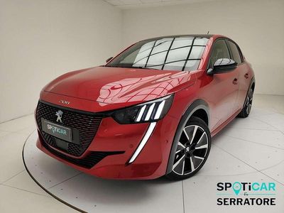 Usata Peugeot e-208 GTi 100 kW (136 CV) 2020 Rosso Utilitaria