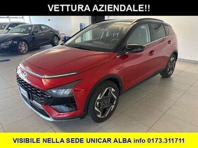 Usata Hyundai Bayon 101 CV (74 kW) 2024 Dragon red SUV