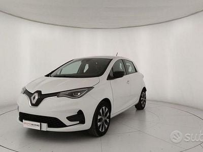 Usata Renault Zoe Zen 80 kW (109 CV) 2022 Bianco Utilitaria