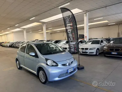 Gebraucht Toyota Aygo 68 PS (50 kW) 2006 Blau Kleinwagen