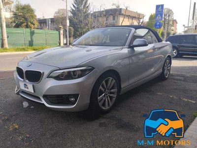 usata BMW 218 i Cabrio Advantage - Automatica