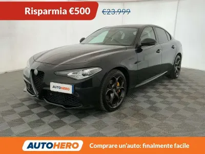 Usata Alfa Romeo Giulia Veloce 211 CV (155 kW) 2020 Nero Berlina