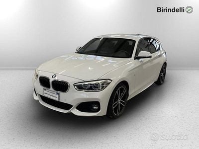 Usata BMW 118 M Sport 150 CV (110 kW) 2018 Alpinweiss iii pastello Utilitaria