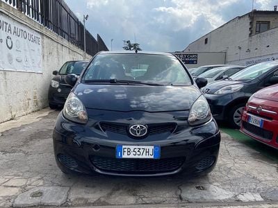 Usata Toyota Aygo 68 CV (50 kW) 2008 Nero Utilitaria