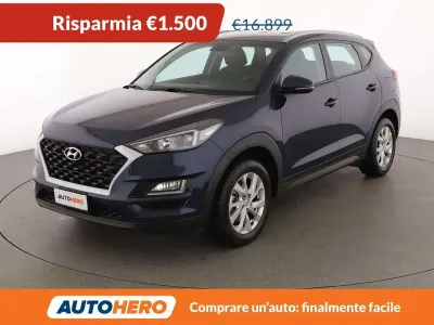 Usata Hyundai Tucson 116 CV (85 kW) 2020 Blu/azzurro SUV
