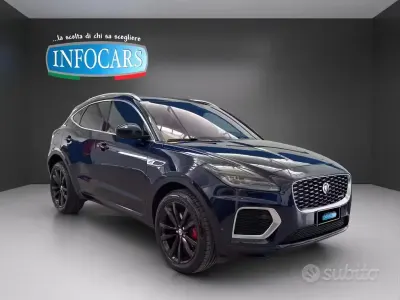 Usata Jaguar E-Pace R-Dynamic 163 CV (119 kW) 2021 Blu metallizzato SUV