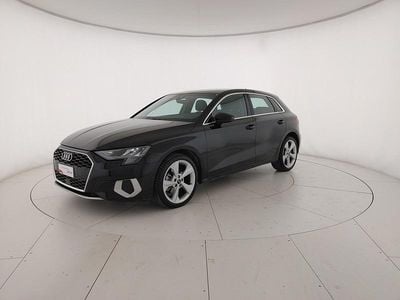 Usata Audi A3 Advanced 150 CV (110 kW) 2022 Nero brillante Berlina