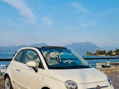 Usata Fiat 500C Lounge 69 CV (50 kW) 2018 Bianco Cabrio