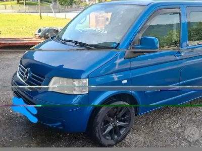 Usata VW Caravelle 131 CV (96 kW) 2007 Blu Furgone
