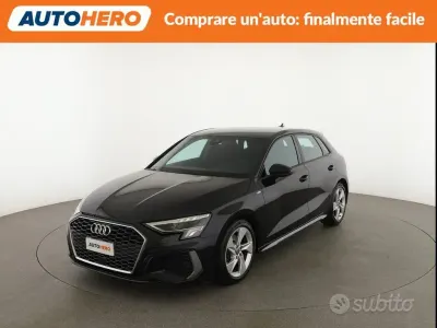 Usado Audi A3 S-Line 150 CV (110 kW) 2020 Negro Berlina