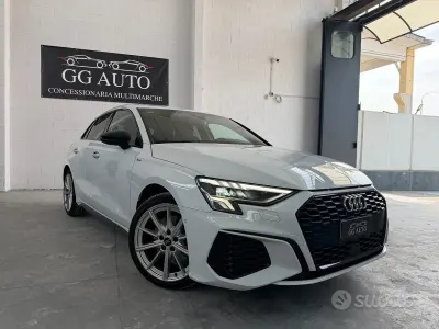 Usata Audi A3 Black Edition 150 CV (110 kW) 2020 Bianco Berlina
