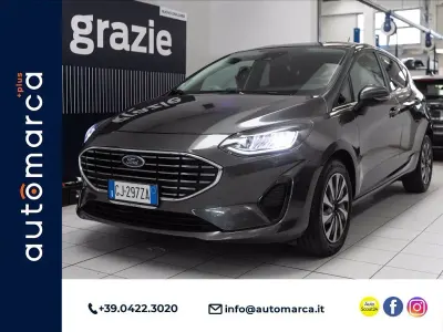 Usata Ford Fiesta Titanium 125 CV (91 kW) 2022 Magnetic grey (metallizzato) Utilitaria