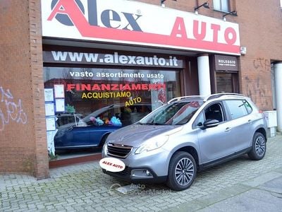 Usata Peugeot 2008 Allure 82 CV (60 kW) 2015 Argento SUV