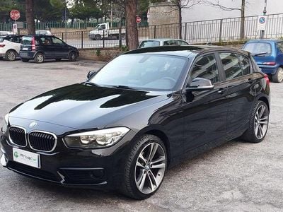 Usata BMW 114 Efficient Dynamics 95 CV (69 kW) 2019 Nero Utilitaria