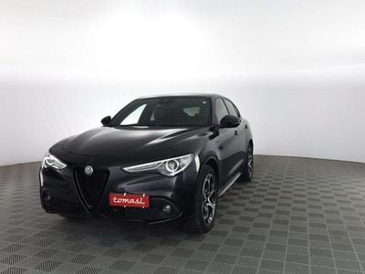 Usata Alfa Romeo Stelvio Veloce 210 CV (154 kW) 2021 Nero vulcano SUV