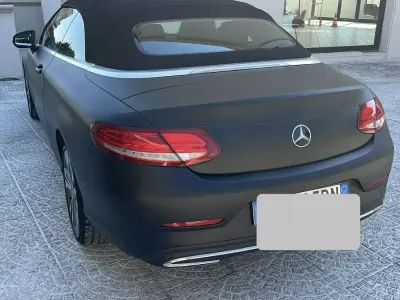Usata Mercedes C220 Premium Plus 194 CV (142 kW) 2018 Grigio Cabrio