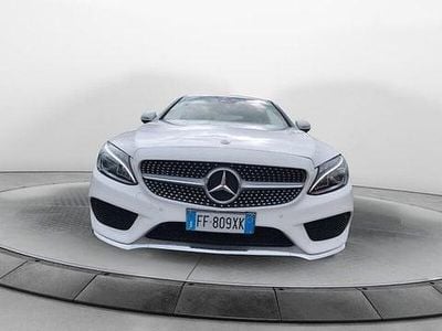 Usata Mercedes C220 Premium Plus 170 CV (125 kW) 2016 Bianco Coupé