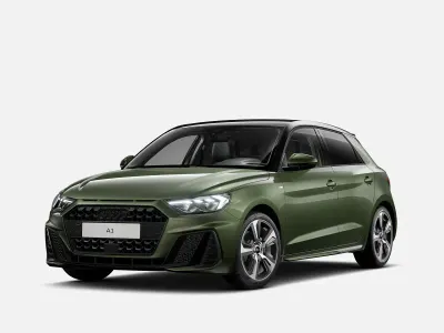 Nuova Audi A1 Sportback S-Line 116 CV (85 kW) 2026 Verde district metallizzato Utilitaria