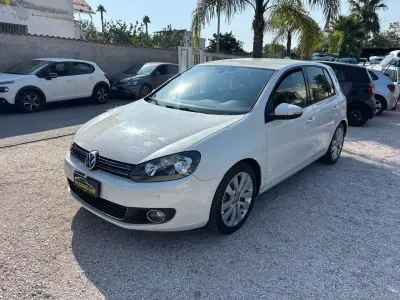 Usata VW Golf VI Highline 122 CV (89 kW) 2009 Bianco Berlina