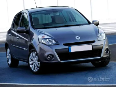 Usata Renault Clio II Luxe 105 CV (77 kW) 2010 Nero Berlina