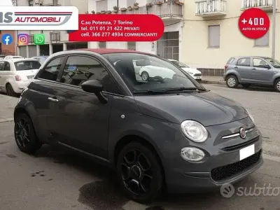 Usado Fiat 500C Club 70 CV (51 kW) 2022 Gris Descapotable