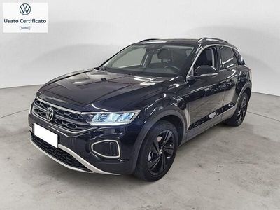 Usata VW T-Roc Sport 150 CV (110 kW) 2024 Nero SUV